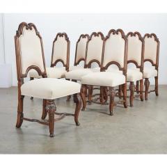 Charles Pollock Set of 8 Charles Pollock for William Switzer Flemish Dining Chairs - 3536766