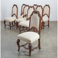 Charles Pollock Set of 8 Charles Pollock for William Switzer Flemish Dining Chairs - 3536773