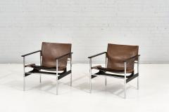 Charles Pollock for Knoll 657 Leather Sling Chair 1970 - 2418916