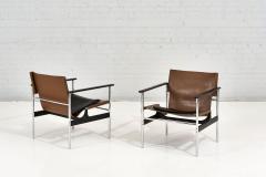 Charles Pollock for Knoll 657 Leather Sling Chair 1970 - 2418923