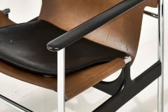 Charles Pollock for Knoll 657 Leather Sling Chair 1970 - 2418928
