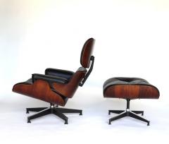 Charles Ray Eames 1st Generation Circa 1957 Eames Lounge Chair Ottoman in Brazilian Rosewood - 3158006