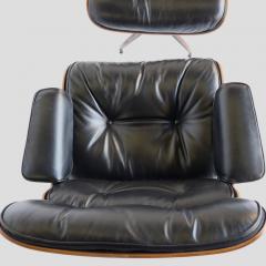 Charles Ray Eames 1st Generation Circa 1957 Eames Lounge Chair Ottoman in Brazilian Rosewood - 3158007