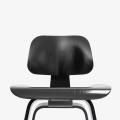 Charles Ray Eames 3 Eames DCW Dining Chairs in Ebony Ash by Charles Ray Eames for Herman Miller - 2314387