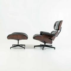 Charles Ray Eames 3rd Gen Eames Lounge Chair 670 671 in Original Black Leather - 3261461