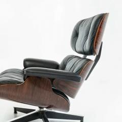 Charles Ray Eames 3rd Gen Eames Lounge Chair 670 671 in Original Black Leather - 3261473
