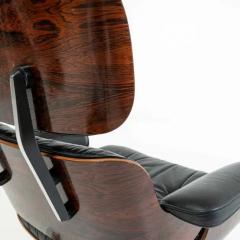 Charles Ray Eames 3rd Gen Eames Lounge Chair 670 671 in Original Black Leather - 3261557
