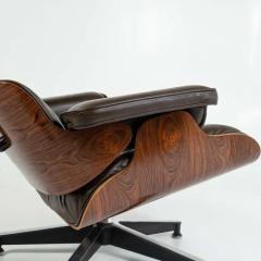 Charles Ray Eames 3rd Gen Eames Lounge Chair 670 671 in Original Chocolate Leather - 3261621