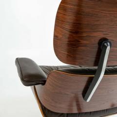 Charles Ray Eames 3rd Gen Eames Lounge Chair 670 671 in Original Chocolate Leather - 3261625