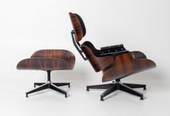 Charles Ray Eames 3rd Generation Eames Lounge Chair and Ottoman in Brazilian Rosewood - 4488534