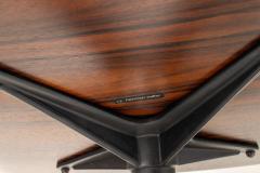 Charles Ray Eames 3rd Generation Eames Lounge Chair and Ottoman in Brazilian Rosewood - 4488538