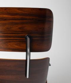 Charles Ray Eames 3rd Generation Eames Lounge Chair and Ottoman in Brazilian Rosewood - 4488539