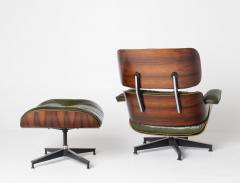 Charles Ray Eames 3rd Generation Eames Lounge Chair and Ottoman in Brazilian Rosewood - 4541368