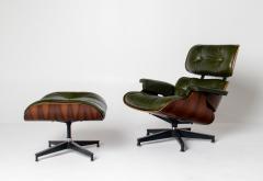 Charles Ray Eames 3rd Generation Eames Lounge Chair and Ottoman in Brazilian Rosewood - 4541378