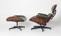 Charles Ray Eames 3rd Generation Eames Lounge Chair and Ottoman in Brazilian Rosewood - 4541379