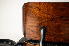 Charles Ray Eames 3rd Generation Eames Lounge Chair and Ottoman in Rosewood - 4586134