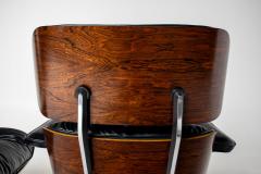 Charles Ray Eames 3rd Generation Eames Lounge Chair and Ottoman in Rosewood - 4586157