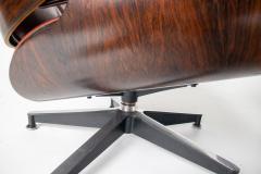 Charles Ray Eames 3rd Generation Eames Lounge Chair in Brazilian Rosewood and Oxblood Leather - 4577303