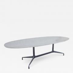 Charles Ray Eames 8FT Eames for Herman Miller Executive Series Marble Top Chrome Base Table - 2254151