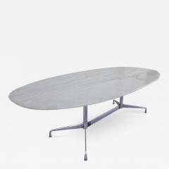 Charles Ray Eames 8FT Eames for Herman Miller Executive Series Marble Top Chrome Base Table - 2740561