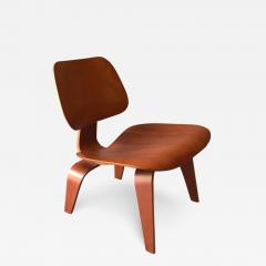 Charles Ray Eames Charles Ray Eames Herman Miller Cherry LCW Lounge Chair Wood 2005 Great Cond  - 2625632