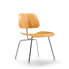 Charles Ray Eames Charles Ray Eames for Herman Miller DCM White Ash Dining Chairs Set of 4 - 4731685