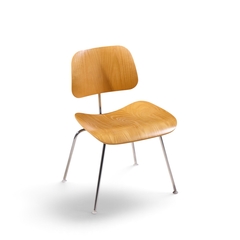 Charles Ray Eames Charles Ray Eames for Herman Miller DCM White Ash Dining Chairs Set of 4 - 4731693