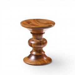 Charles Ray Eames Charles Ray Eames for Herman Miller Mid Century Walnut Time Life Stool - 4637023