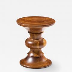 Charles Ray Eames Charles Ray Eames for Herman Miller Mid Century Walnut Time Life Stool - 4638781