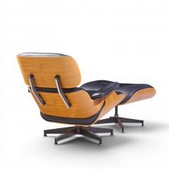 Charles Ray Eames Charles Ray Eames for Herman Miller Walnut Lounge Chairs Pair with Ottoman - 4576068
