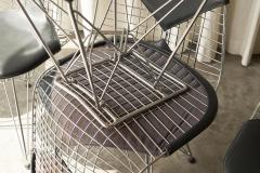Charles Ray Eames Charles and Ray Eames Set of 6 Bikini Wire Frame Chairs Vitra 1980s - 4396266