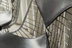 Charles Ray Eames Charles and Ray Eames Set of 6 Bikini Wire Frame Chairs Vitra 1980s - 4396267