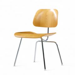 Charles Ray Eames Charles and Ray Eames for Herman Miller DCM White Ash Dining Chairs Set of 6 - 4381835