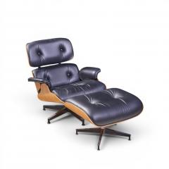 Charles Ray Eames Charles and Ray Eames for Herman Miller Eames Walnut Lounge Chair with Ottoman - 4576084