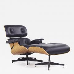 Charles Ray Eames Charles and Ray Eames for Herman Miller MCM Walnut Lounge Chair and Ottoman - 3874036