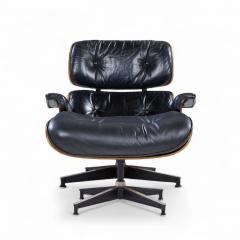 Charles Ray Eames Charles and Ray Eames for Herman Miller Rosewood Eames Chair and Ottoman - 4356943