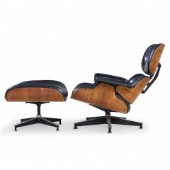 Charles Ray Eames Charles and Ray Eames for Herman Miller Rosewood Eames Chair and Ottoman - 4356945