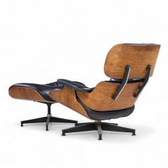 Charles Ray Eames Charles and Ray Eames for Herman Miller Rosewood Eames Chair and Ottoman - 4356947