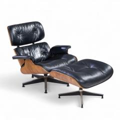 Charles Ray Eames Charles and Ray Eames for Herman Miller Rosewood Eames Chair and Ottoman - 4356951