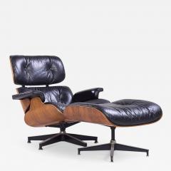Charles Ray Eames Charles and Ray Eames for Herman Miller Rosewood Lounge Chair and Ottoman - 4310071