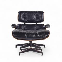 Charles Ray Eames Charles and Ray Eames for Herman Miller Rosewood Lounge Chair with Ottoman - 4299041