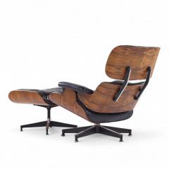 Charles Ray Eames Charles and Ray Eames for Herman Miller Rosewood Lounge Chair with Ottoman - 4299044
