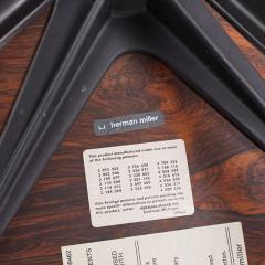 Charles Ray Eames Charles and Ray Eames for Herman Miller Rosewood Lounge Chair with Ottoman - 4299050