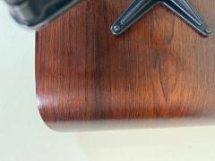 Charles Ray Eames Eames 2nd Generation Ottoman in Rosewood and Black Leather - 4254395