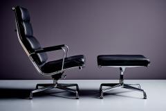 Charles Ray Eames Eames Alu Lounge Chair EA 222 Soft Pad with Ottomane EA 223 - 4456167