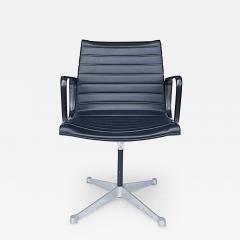 Charles Ray Eames Eames Herman Miller Aluminum Group EA108 Swivel Chairs Leather - 3514509