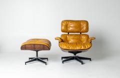 Charles Ray Eames Eames Lounge Chair Ottoman 3rd Generation in Brazilian Rosewood - 4736315