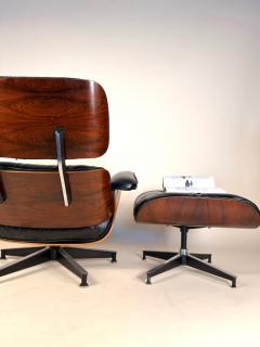 Charles Ray Eames Eames Lounge Chair Ottoman 670 671 Third Generation Mid 1970s Rosewood - 4302209