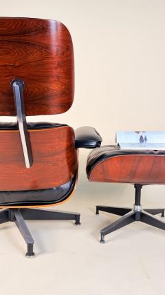 Charles Ray Eames Eames Lounge Chair Ottoman 670 671 Third Generation Mid 1970s Rosewood - 4302231