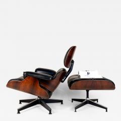 Charles Ray Eames Eames Lounge Chair Ottoman 670 671 Third Generation Mid 1970s Rosewood - 4305781